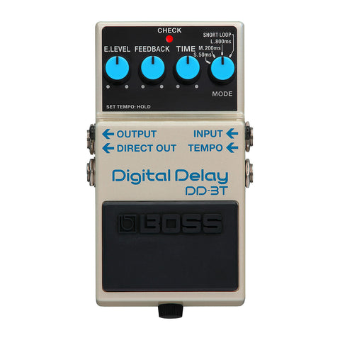 BOSS Effect Pedals - DD-3T Digital Delay - Tap Tempo