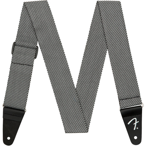 Fender Guitar Strap - 2" Modern Tweed White/Black