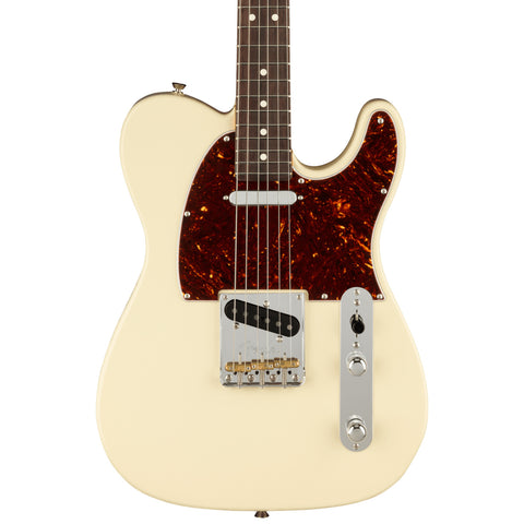 Fender Electric Guitars - American Professional II Telecaster - RW Olympic White