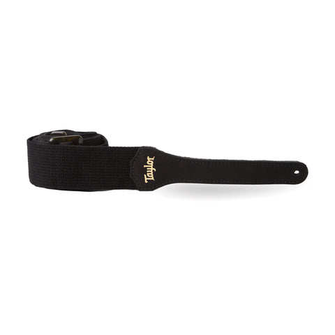 Taylor Strap - Black Cotton - 2"