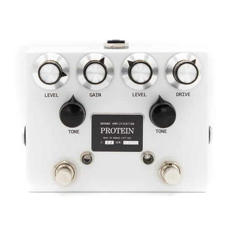 Browne Amplification - Protein Dual Overdrive - White