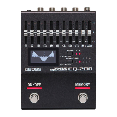 BOSS Effect Pedals - EQ-200 Equalizer