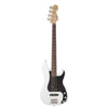 Squier - Affinity PJ Bass - White Front