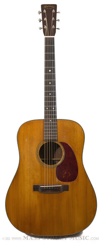 Martin D18 vintage acoustic guitar - 1948 - front