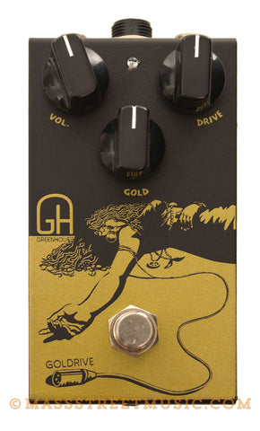 Greenhouse Effects Goldrive Overdrive Pedal - front