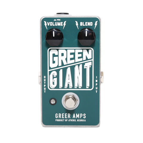 Greer Amps - Green Giant Fuzz - Front
