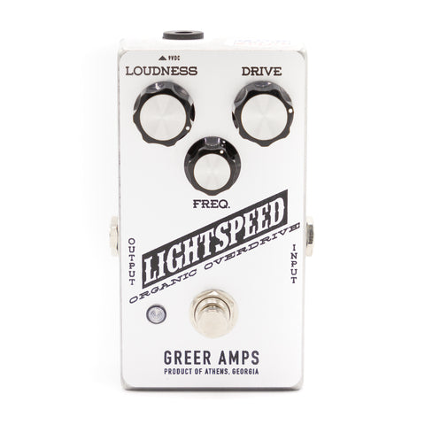 Greer Amps - Lightspeed Organic Overdrive Silver