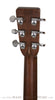 1966 Martin D-28 acoustic guitar -back of headstock