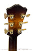 2007 Eastman AR805ce burst finish archtop guitar - back of headstock