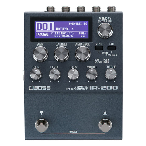 BOSS Effect Pedals - IR-200 Simulator