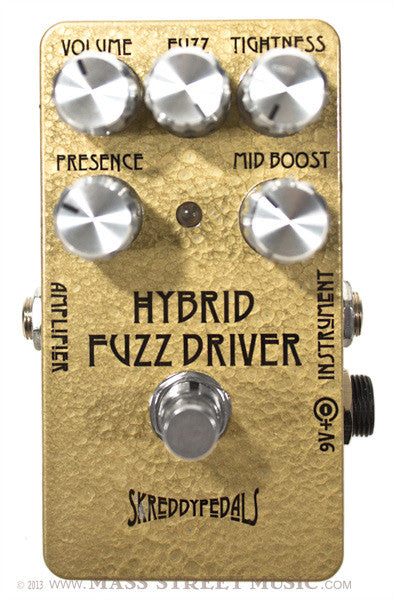 Skreddy Hybrid Fuzz Driver Guitar Peda | Mass Street Music