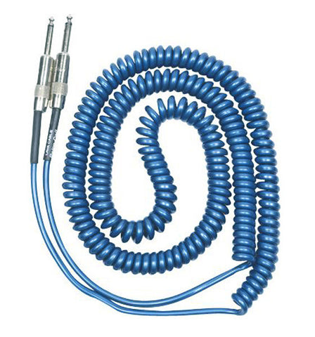 Lava 20' Blue Retro Coil Instrument Cable