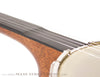 Bart Reiter Standard Open Back Fretless Banjo - neck detail