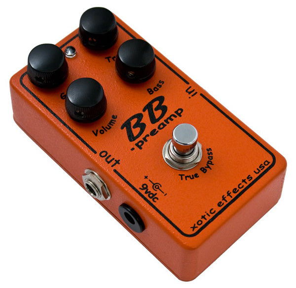 xotic guitar pedals Xotic BB Preamp Electric Guitar Effects Pedal