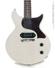 Collings 290 DCS electric guitar white, front close up view