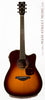 Yamaha FGX720 SCA Acoustic guitar burst finish - front