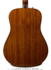 Fender CD-140S Acoustic Guitar - back close