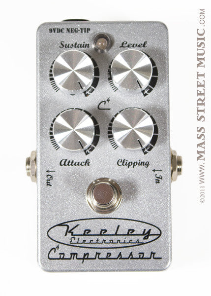 compressor pedal for metal Keeley 4-Knob Compressor Effects Pedal