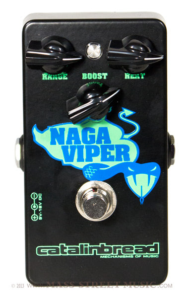 naga viper pedal Catalinbread Naga Viper Treble Boost Guitar Pedal