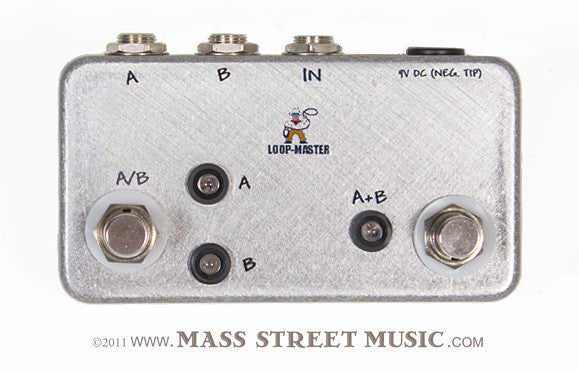 bias fx loop pedal Loop-Master A/B/Y Switcher Guitar Effect Pedal