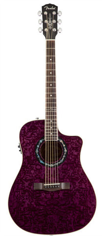 Fender Acoustic Guitars - T-Bucket 300CE - Trans Violet