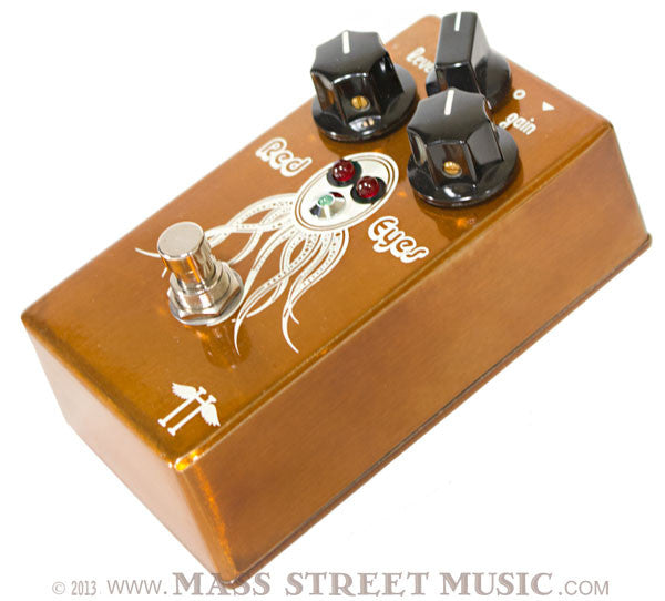 heavy overdrive pedal Heavy Electronics Red Eyes Overdrive Electric Guitar Pedal