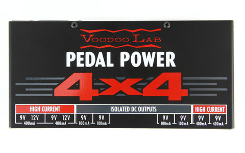 Voodoo Lab Power Supplies - Pedal Power 4X4