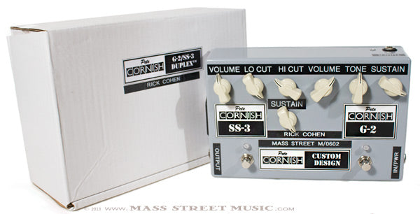 pete cornish pedals Cornish G-2/SS-3 Duplex