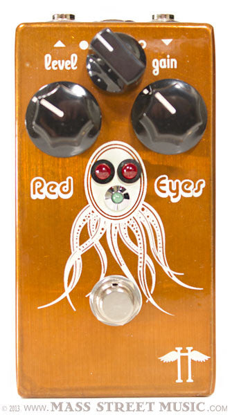 heavy overdrive pedal Heavy Electronics Red Eyes Overdrive Electric Guitar Pedal