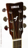 Yamaha FGX720 SCA Acoustic guitar burst finish - headstock