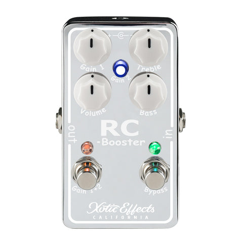 Xotic Effect Pedals - RCB V2 RC Booster - Chrome