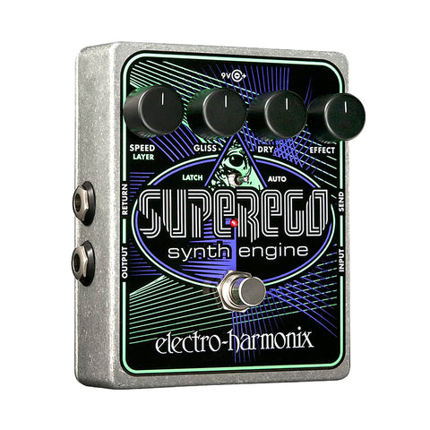 Electro-Harmonix Effect Pedals - Superego Synth Engine