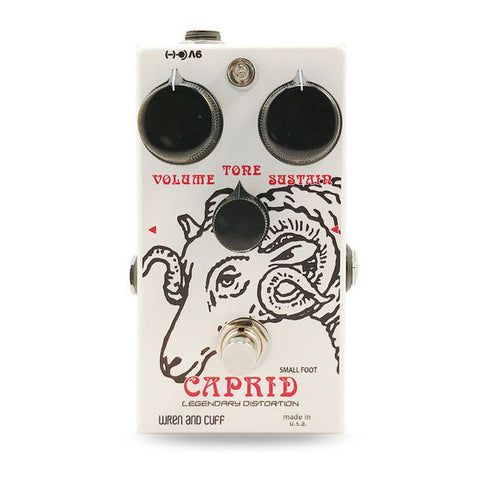 Wren and Cuff Effect Pedals - Caprid Fuzz Small Foot