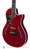 Taylor T5z Pro electric acoustic guitar - red - angle